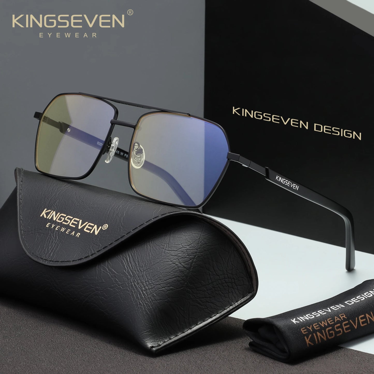 Blue Light Blocking Glasses – 6 Colours | One Size | Alloy & TAC