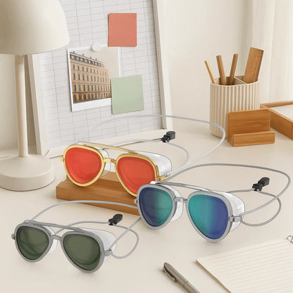 Anti-Fog Swim Goggles & Sunglasses – 3 Colours | Full-View | Unisex