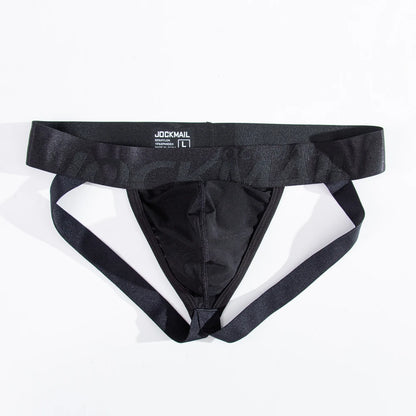 Sheer Mesh Jockstrap – Black, Pink & White | M–2XL | Nylon & Mesh
