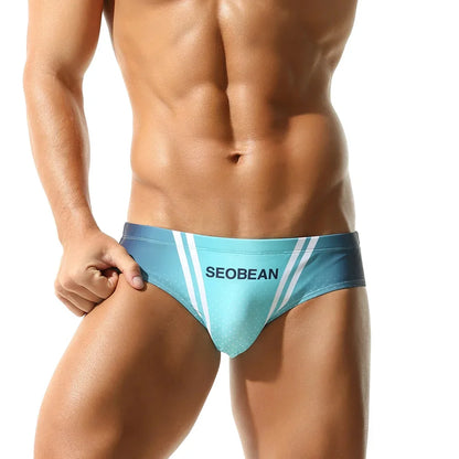 SEOBEAN Zwemslip Gestippelde Lijnen