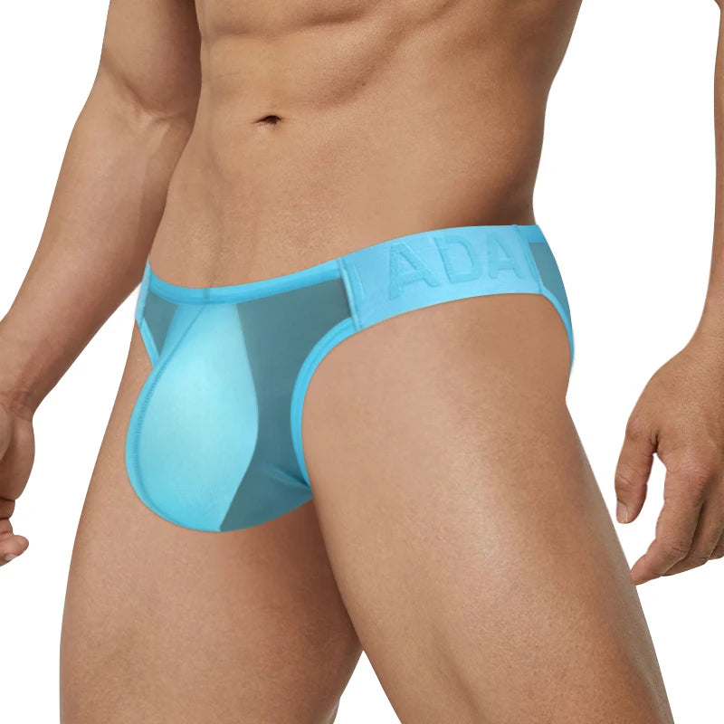 CMENIN Heren Transparante Mesh Slip