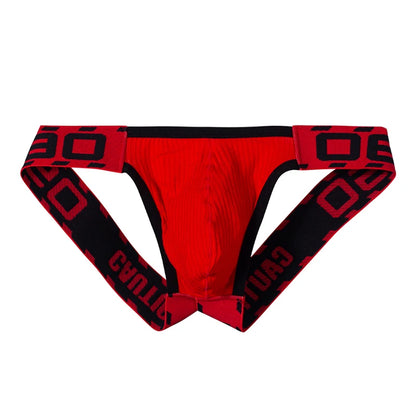 No-Waistband Jockstrap – 10 Colours | M–2XL | Cotton & Mesh