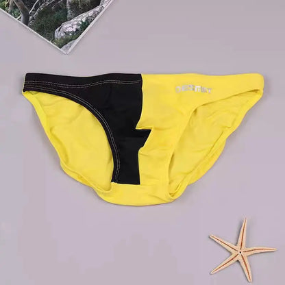 Colour Block Swim Brief – 4 Colours | M–2XL | Polyester & Elastane