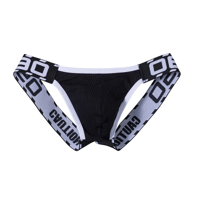 No-Waistband Jockstrap – 10 Colours | M–2XL | Cotton & Mesh