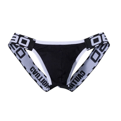 No-Waistband Jockstrap – 10 Colours | M–2XL | Cotton & Mesh