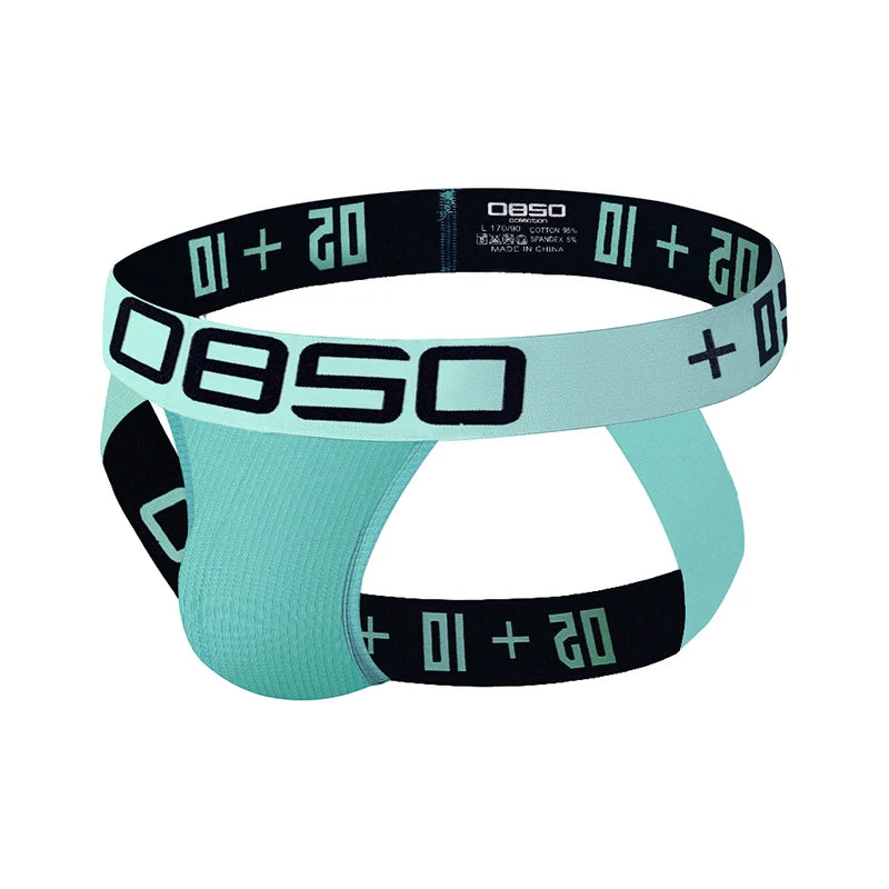High-Cut Jockstrap – 7 Colours | M–2XL | Nylon & Polyester
