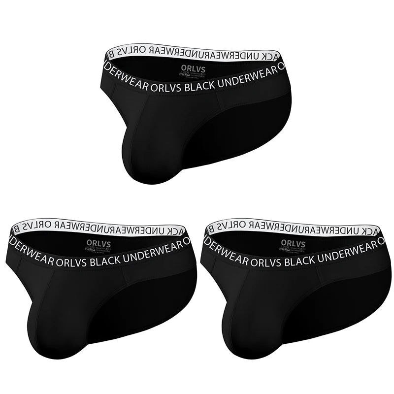 Men's Hip Briefs 3-Pack | 10 Different Sets | M–2XL