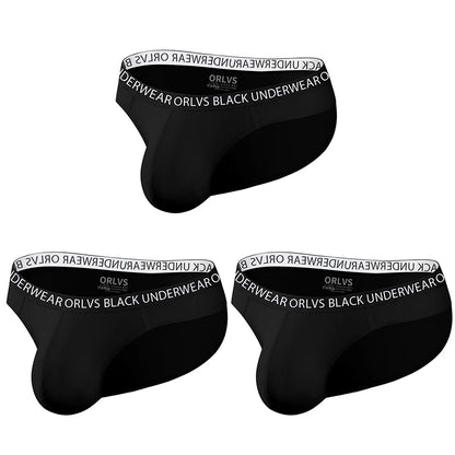 Men's Hip Briefs 3-Pack | 10 Different Sets | M–2XL