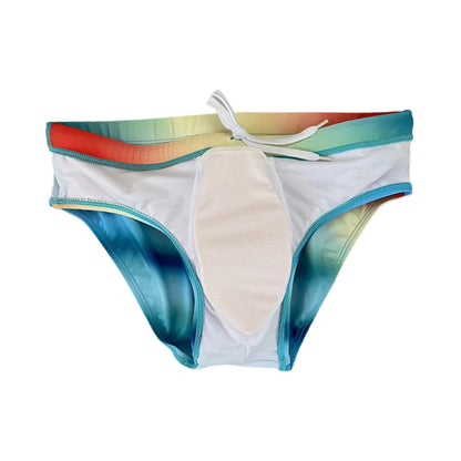 Swimbrief Gradient – Pink & Green | M–XXL