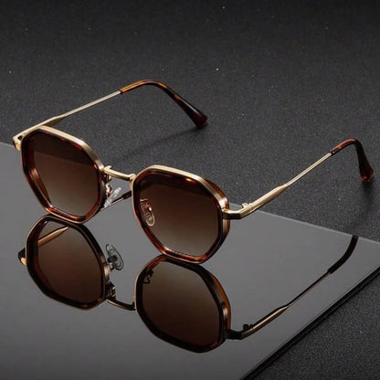 Vintage Round Punk Sunglasses – UV400 | 5 Colours | Resin Frame