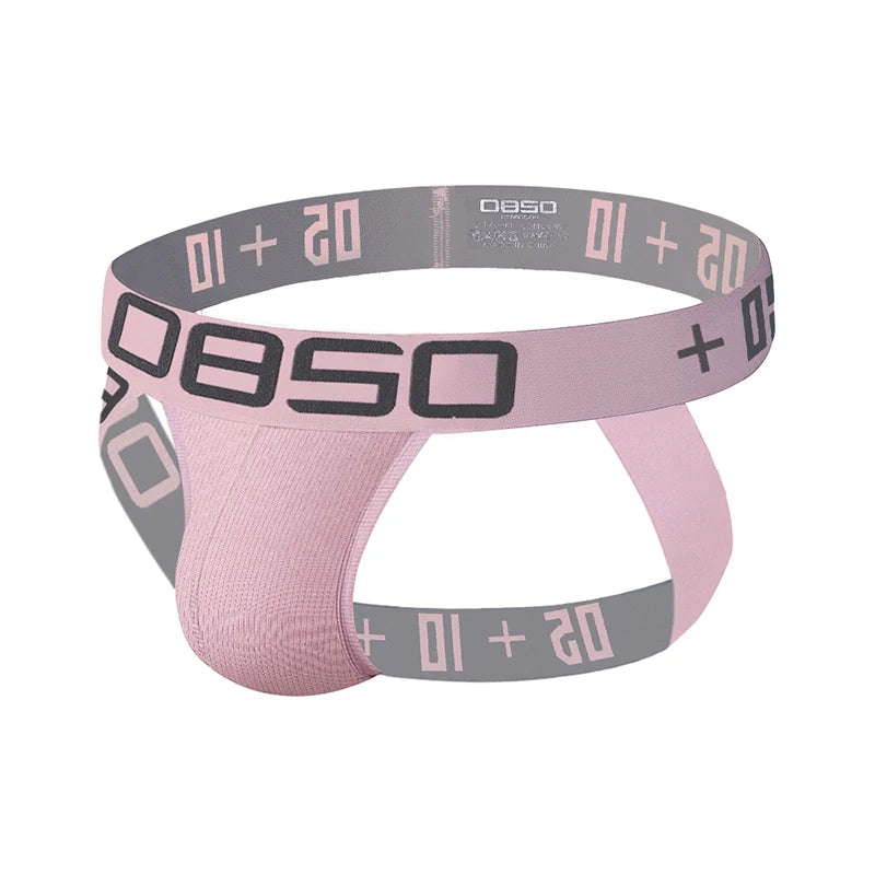 High-Cut Jockstrap – 7 Colours | M–2XL | Nylon & Polyester