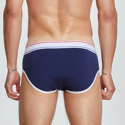 Low-Rise Bikini Brief – 6 Colours | M–2XL | Cotton & Spandex
