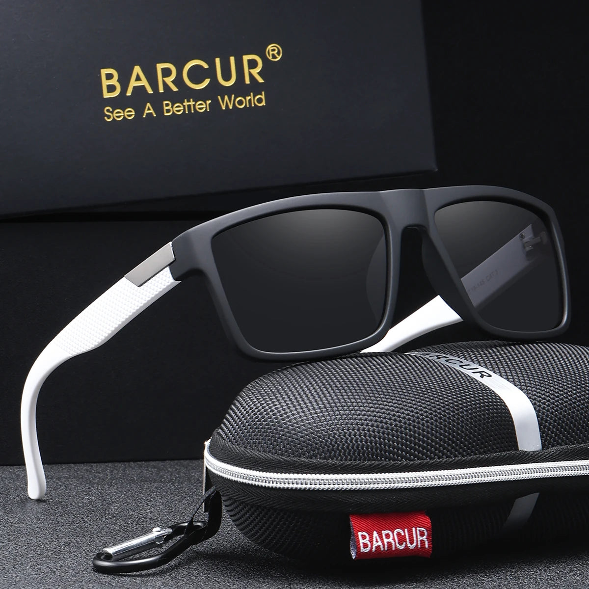 Polarised Square Sunglasses – 9 Colours | One Size | Polycarbonate & TAC