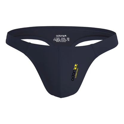 Men's Embossed Jockstrap G-String – Breathable Sexy Underwear with 3D Sculpted Pocket | M–XXL