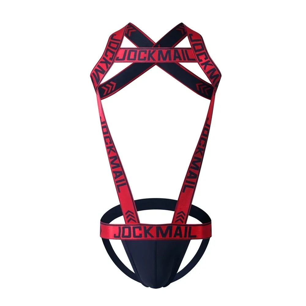Jockmail Bodyharnas met Jockstrap