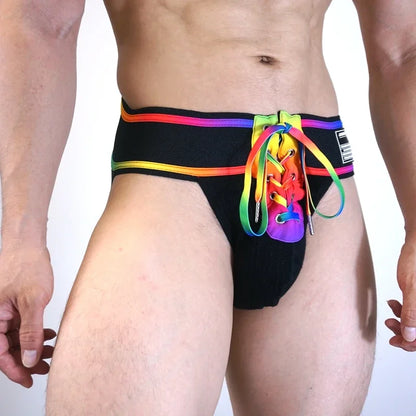 Jockmail Jockstrap met Afneembare Harnas