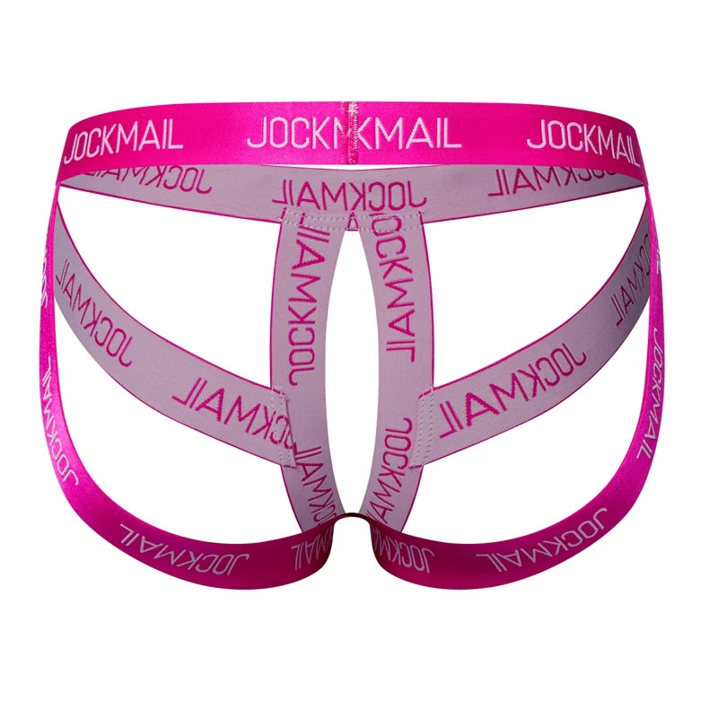 Open-Back Jockstrap Thong – 6 Colours | One Size | Nylon & Elastane