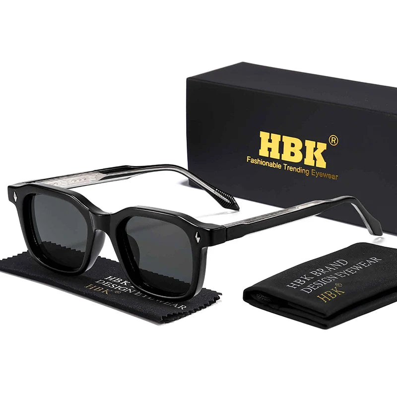 Elegant Square Sunglasses – 7 Colours | UV400 | With or Without Case