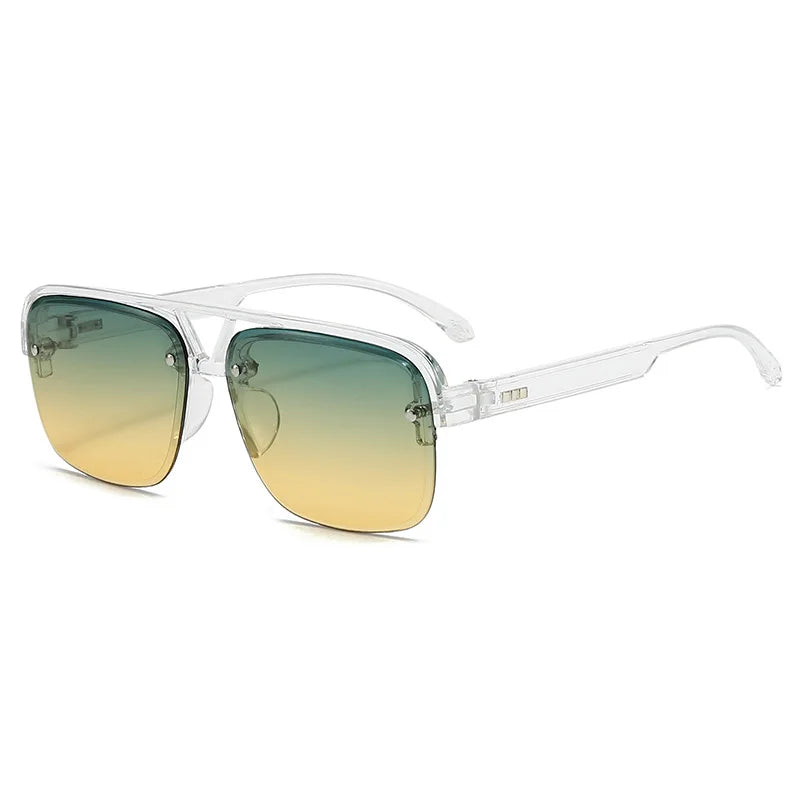 Retro Square Sunglasses – UV400 | 8 Colours | Resin Frame