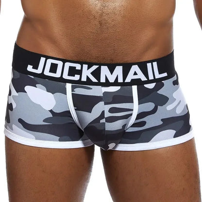 Quick-Dry Camo Boxer Short – 4 Colours | M–2XL | Nylon & Lycra