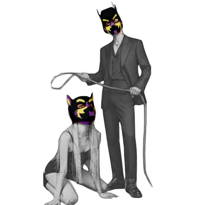 Puppy Hood Mask | Full Head | 3 Colours | Cosplay & Fetish