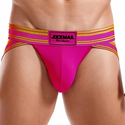 Wide-Waistband Jockstrap – 13 Colours | M–XXL | Nylon & Lycra