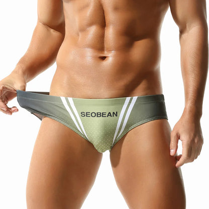 SEOBEAN Zwemslip Gestippelde Lijnen