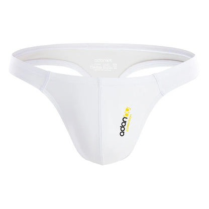 Men's Embossed Jockstrap G-String – Breathable Sexy Underwear with 3D Sculpted Pocket | M–XXL