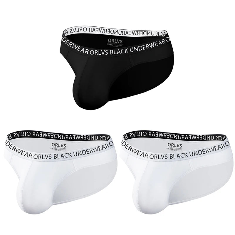 Men's Hip Briefs 3-Pack | 10 Different Sets | M–2XL