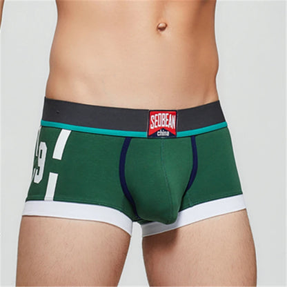 Low-Rise Cotton Boxer Briefs – 8 Colours | M–2XL | Cotton & Elastane