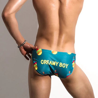 Swim Brief – Creamy Boy | S–2XL | Nylon & Elastane