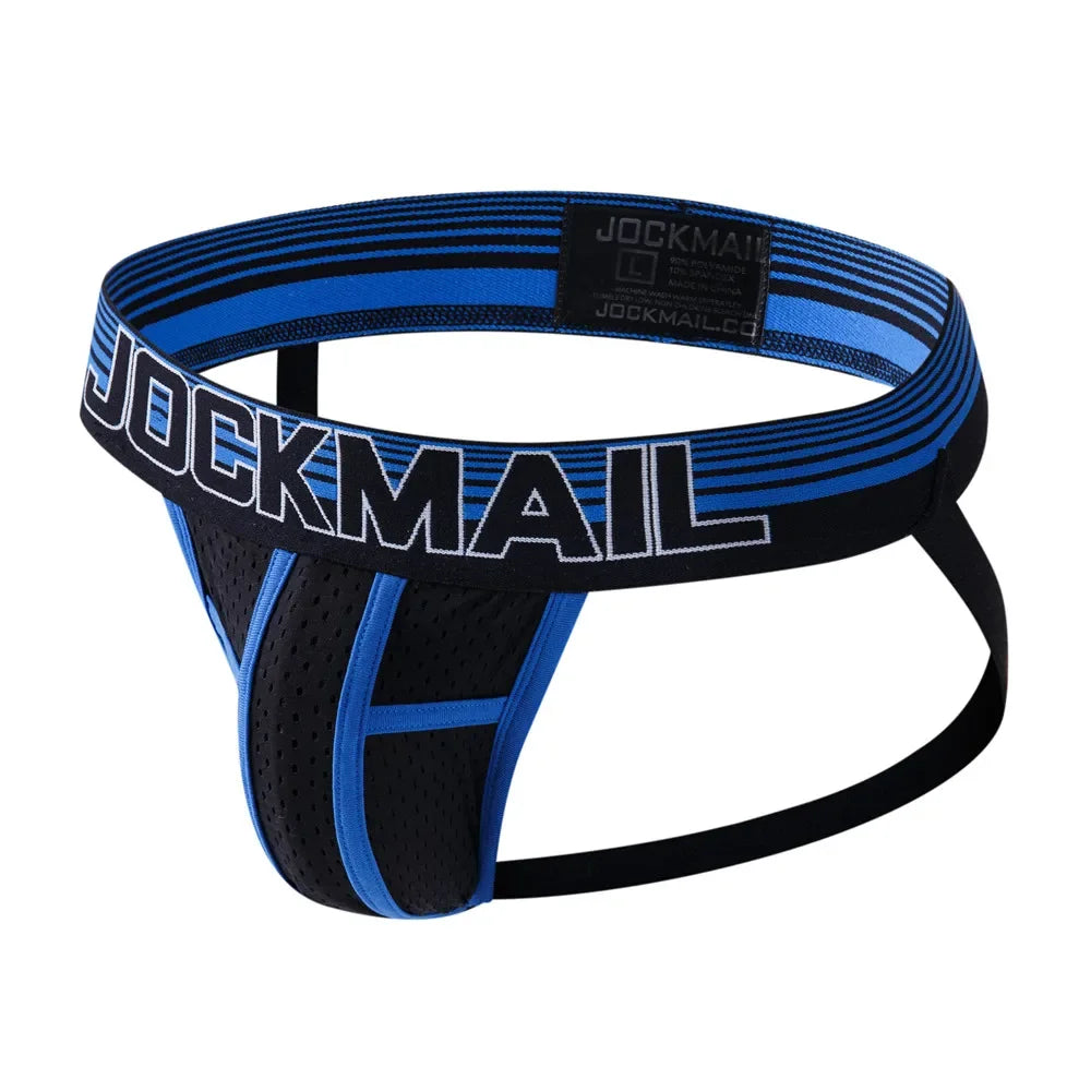 Low-Rise Mesh Jockstrap – 4 Colours | M–2XL | Nylon & Elastane
