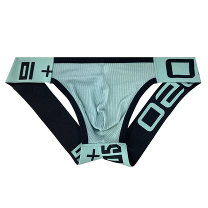 No-Waistband Jockstrap – 10 Colours | M–2XL | Cotton & Mesh