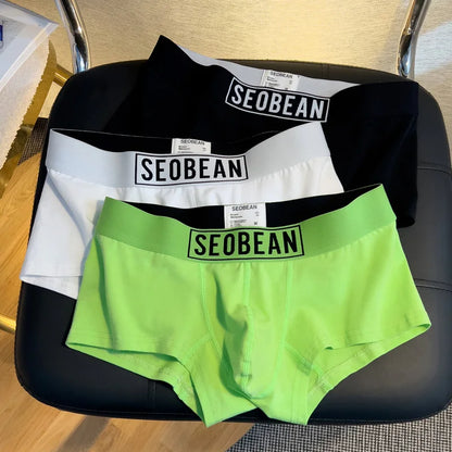Cotton Boxer Short – 3-Pack | 10 Colour Combos | M–2XL | Cotton & Elastane