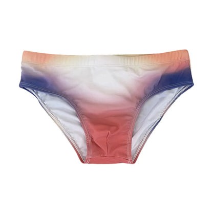 Swimbrief Gradient – Pink & Green | M–XXL