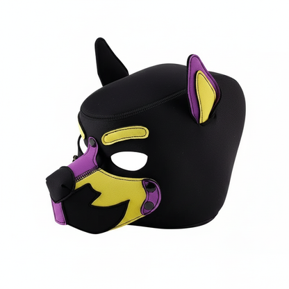 Puppy Hood Mask | Full Head | 3 Colours | Cosplay & Fetish
