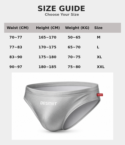 Beachside Swim Trunk – 4 Colours | M–2XL | Nylon & Lycra