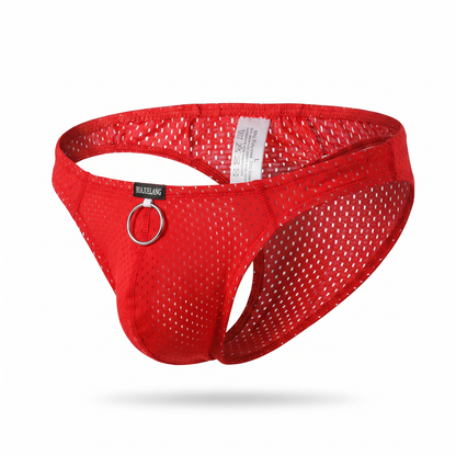 Low-Rise Bulge Pouch Thong – 8 Colours | M–2XL | Nylon & Lycra