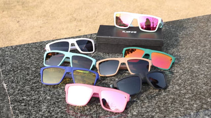 Polarized Square Sunglasses – 10 Colours | One Size | TAC Lens